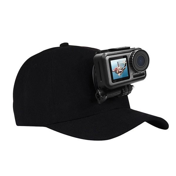 PULUZ PU195 액션캠 호환 캡모자 마운트 볼캡 거치대 J퀵버클 나사 고프로 히어로 오즈모액션 동영상