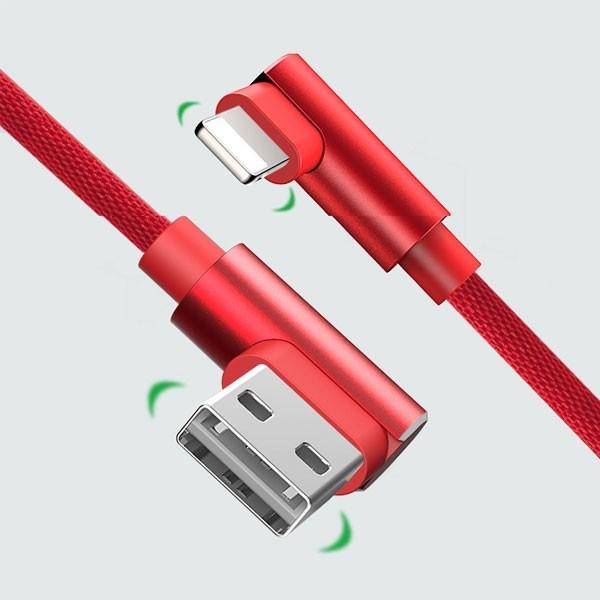 APPACS 양면호환 메탈 L타입 충전 데이터케이블 3M