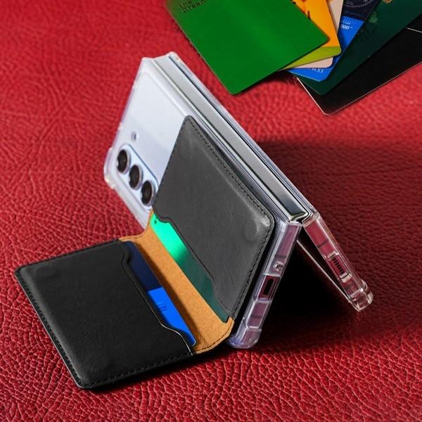 [갤폴드]Traveler 투명 젤하드 카드지갑 일체형 케이스 Galaxy Fold6 SE 5 4 3 2 1
