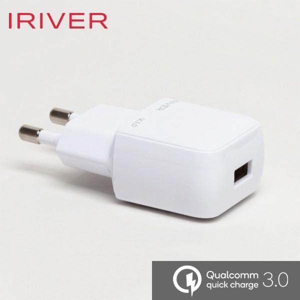 iriver 아이리버 QC3.0 가정용 USB 고속충전기 어댑터 5V 2A