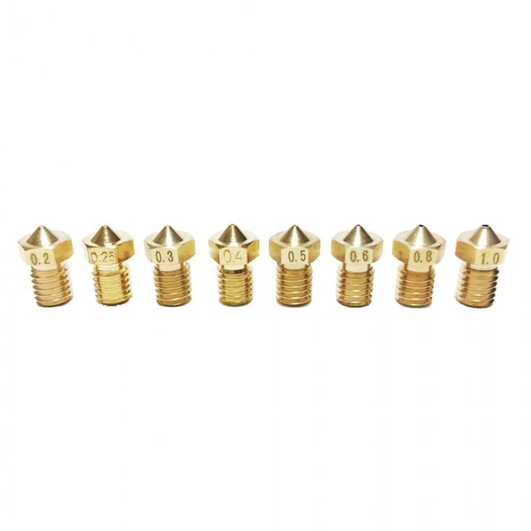3D 프린터 E3D 노즐 Nozzle 0.2 0.25 0.4 0.5 0.6 0.8 1.0mm
