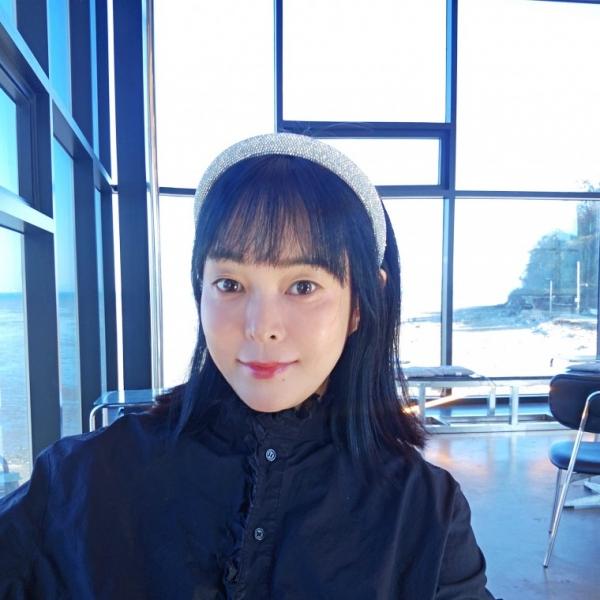 블링블링 스팽글 펄 헤어밴드 실버 크리스탈 머리띠