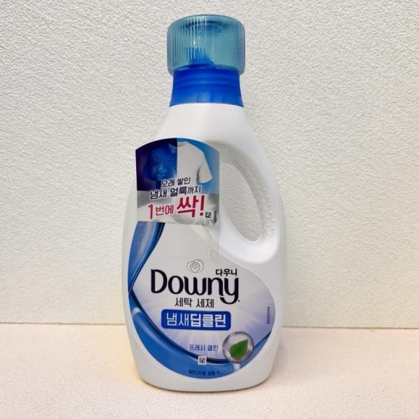 다우니 세탁세제 1리터 냄새딥클린 블루