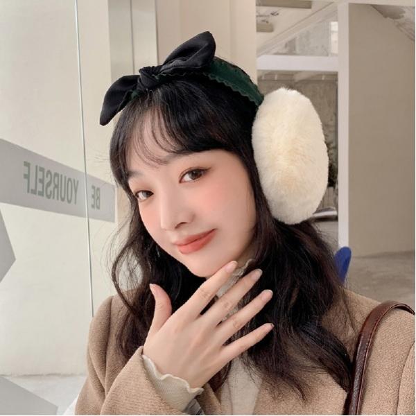 [이거찜] MZ가 선택한 리본 머리띠 귀마개 헤어밴드 편리한보관