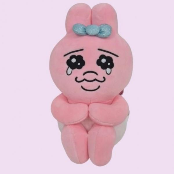 앉아있는 빤쮸토끼 23cm 봉제 인형 싯팅