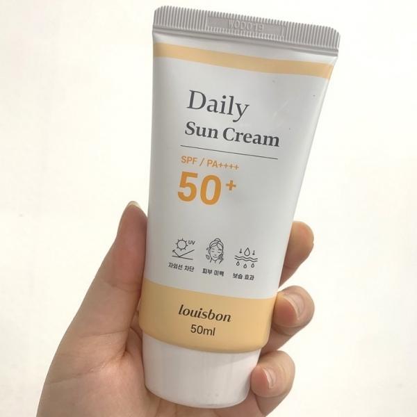 루이본 무기자차 선크림 50g 1개 SPF50 자외선차단 선케어