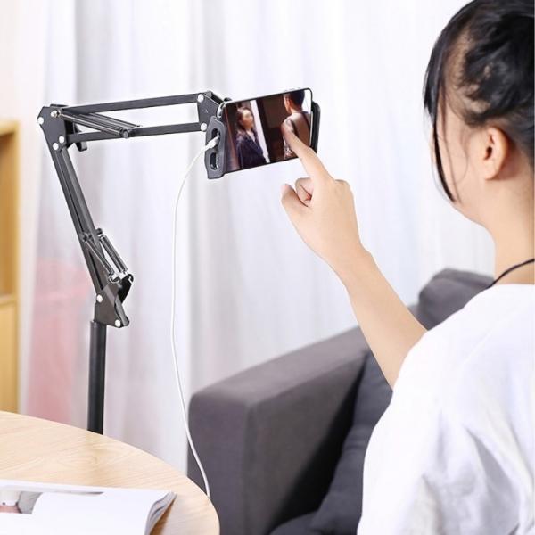 편안한관람 스탠드 핸드폰 태블릿 거치대(로봇팔타입)