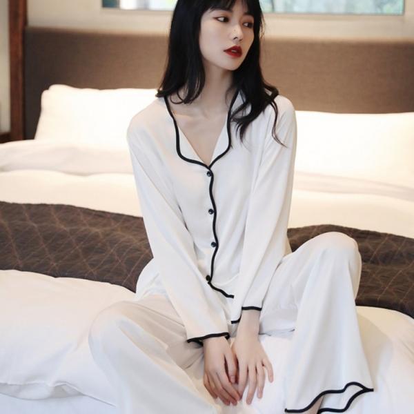 [위드기프트] 순수 소프트 실크잠옷세트