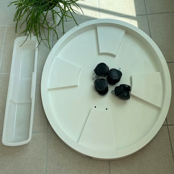 화분 바퀴 받침대 물받이 세트 특특대형 41cm