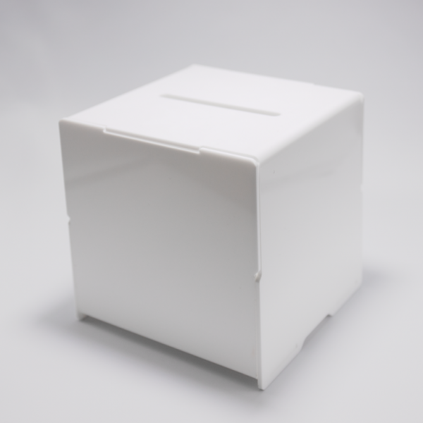 투표함 3T 불투명화이트 100x100mm TC01 037