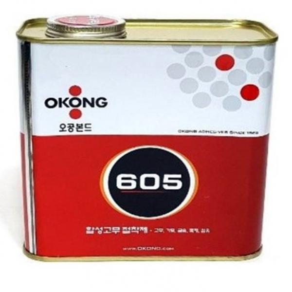 오공 605 다용도본드 합성고무접착제 3kg