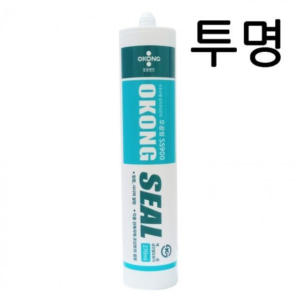 오공 실리콘 SS900 무초산 실란트 투명 (1박스25개)