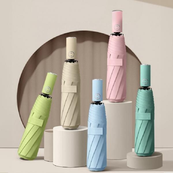 [큰손할인] 원터치UV자동우산 양우산 우양산 자외선차단 3단 경량 접이식 암막 휴대용 튼튼한 가벼운 암막