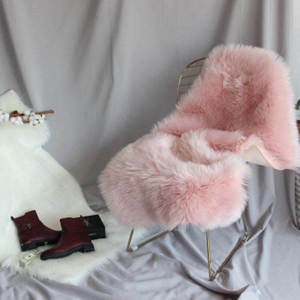 북유럽 인테리어 극세사 양모 쇼파  러그