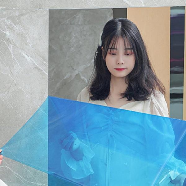 노프레임 붙이는 거울 안전한 부착형 전신 필름지