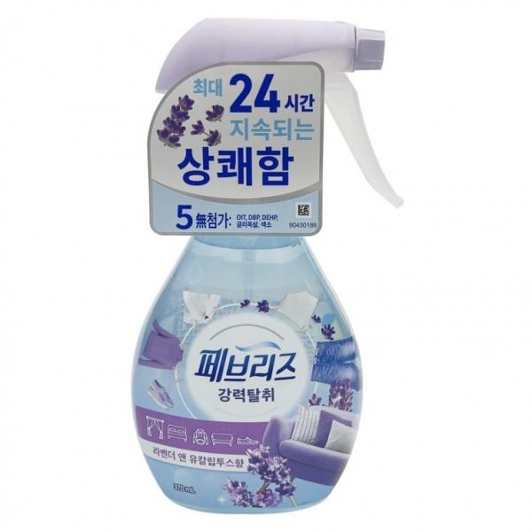 섬유탈취제 강력탈취 라벤더 앤 유칼립투스향 370ml