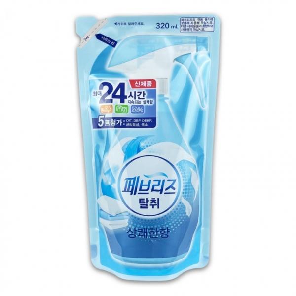 섬유탈취제 상쾌한향 리필 320ml