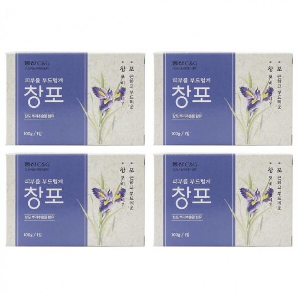 크리오 동산 창포비누 100g X 4입