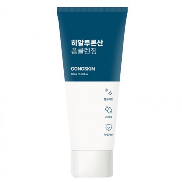 공스킨 저분자 히알루론산 폼클렌징 100ml x 1개 수분공급 촉촉한마무리