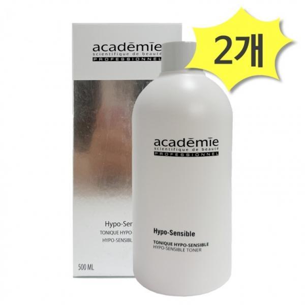 아카데미 토닉 이뽀 쌍시블 500ml x 2개 민피부 보습토너 프랑스스킨케어