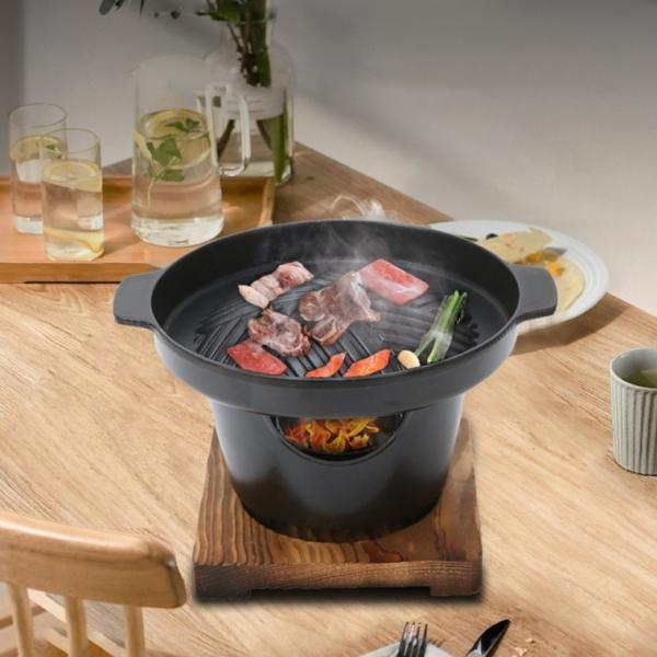미니 화로 풀세트 연료 5P 경수진화로 캠핑 불멍 접이식 연소 야외 가정용 장작 화로대