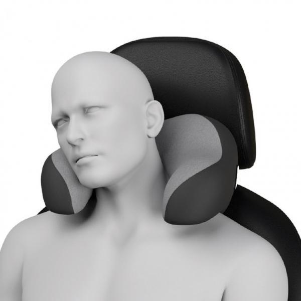 4D 헤드레스트 U자형 목쿠션 차량용 휴대용 여행 목베개