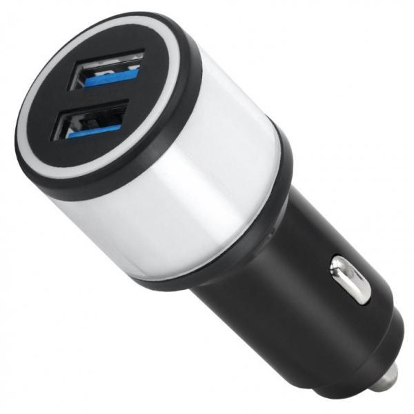 ACEPEED 차량용 네온 무드등 고속 충전기 AP19 컬러 USB+USB