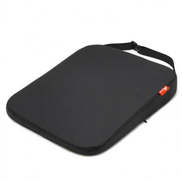 ACEPEED 차량용 키높이방석 높이조절 방석 경사 AP16 가죽 블랙 6cm