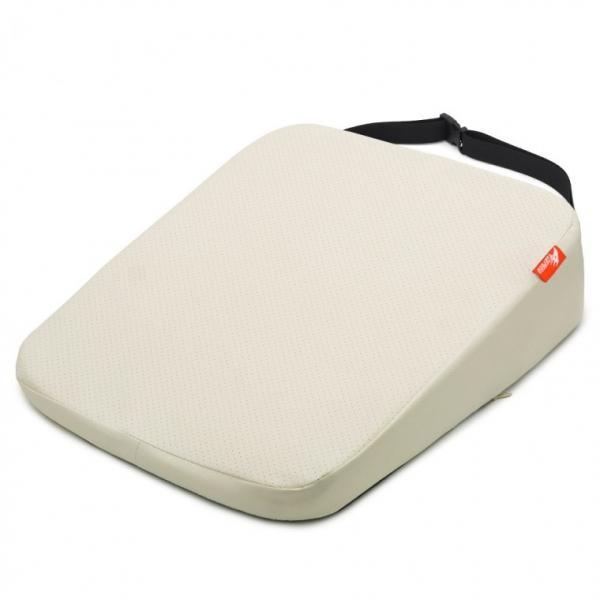 ACEPEED 차량용 키높이방석 높이조절 방석 경사 AP16 가죽 베이지 10cm