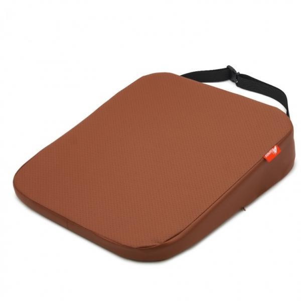 ACEPEED 차량용 키높이방석 높이조절 방석 경사 AP16 가죽 브라운 8cm