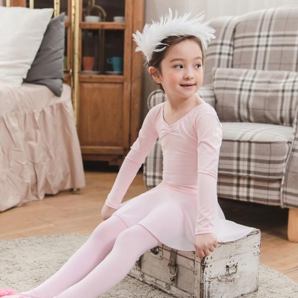 긴팔 쉬폰 발레복