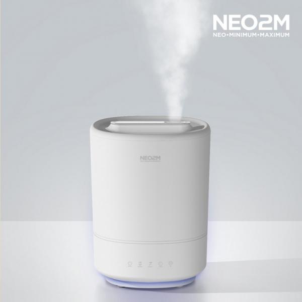 NEO2M 대용량 리치 드럼 가습기 4.5L 가정용 자동가습량조절 타이머 초음파가습기 001