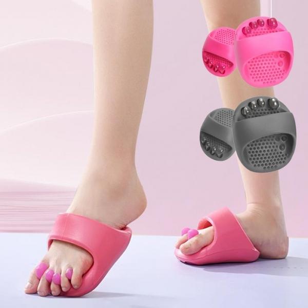 핏업 밸런스 앞꿈치 슬리퍼 2color  가자미근 스트레칭 아치교정 실내화