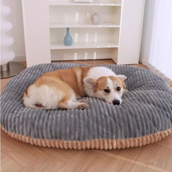 양면 코듀로이 강아지 고양이 매트리스 대형 소형 애견 쿠션 방석 매트