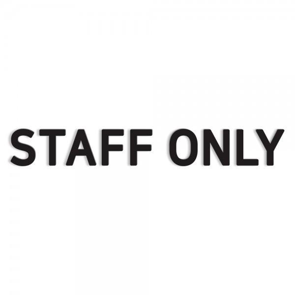 [VMD] STAFF ONLY(입체사인) (1474)