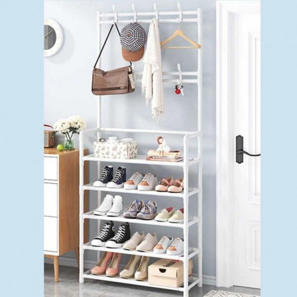 옷 시스템 행거 긴 조립식 헹거 DIY 수납 랙 이동식
