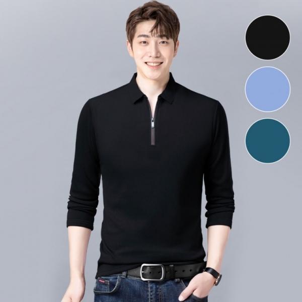 티셔츠 긴팔티 롱슬리브 남성 반집업 기능성 골프
