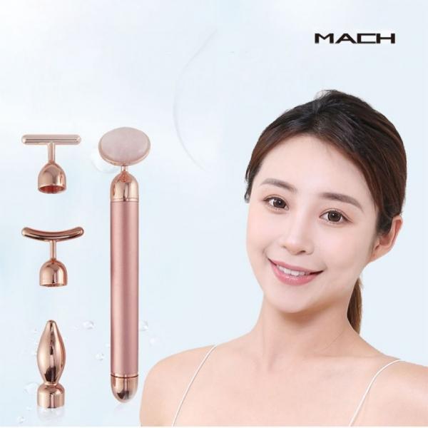 4IN1 페이스롤러 얼굴 마사지 마사지기 리프팅 지압