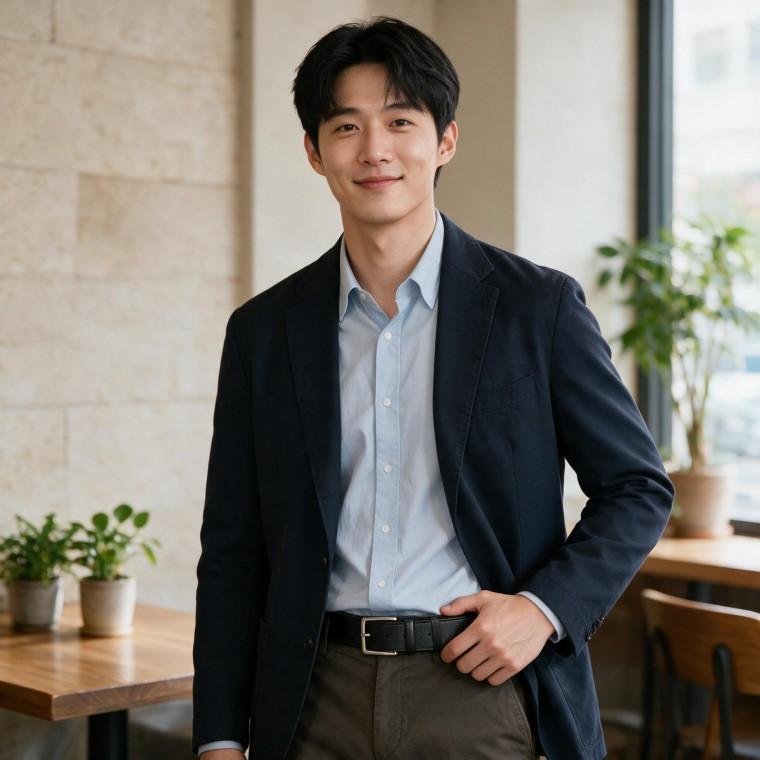 남성 정장 벨트 가죽 허리띠 캐주얼 신사 혁대 졸업 취업 선물용 버클
