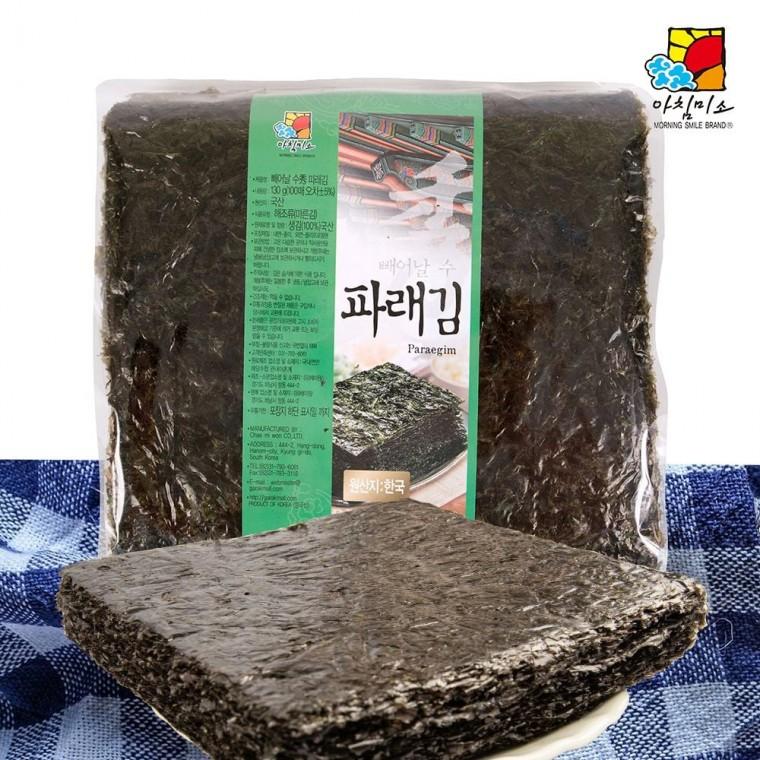 엠다인A 100장x3봉 파래김 파래돌김 곱창김