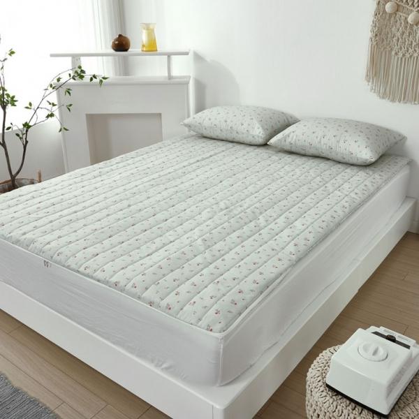 들꽃 소프트 마이크로 온수매트커버   매트카바