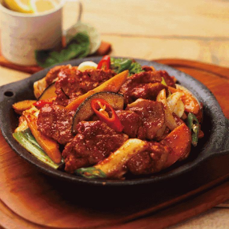 Premium 춘천 닭갈비 원조 국산 500g*2팩 양념장 1팩 떡 1팩