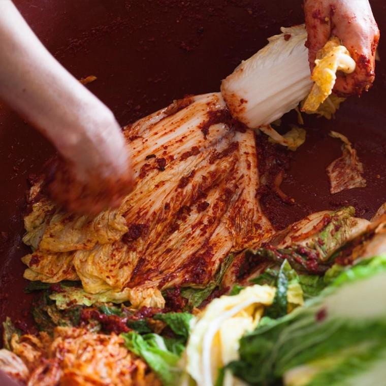 국내산 농산물로 만든 전라도 김장 포기김치 1kg