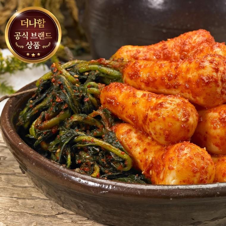 100% 국내산 더나함 맛집쉐프 총각 김치 (1.5kg 3kg 5kg)