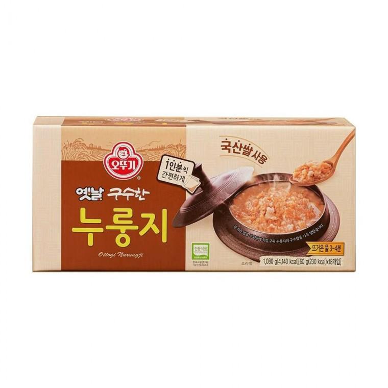 루미나D 60gx18입 옛날 구수한 누룽지 대량 간식 식품
