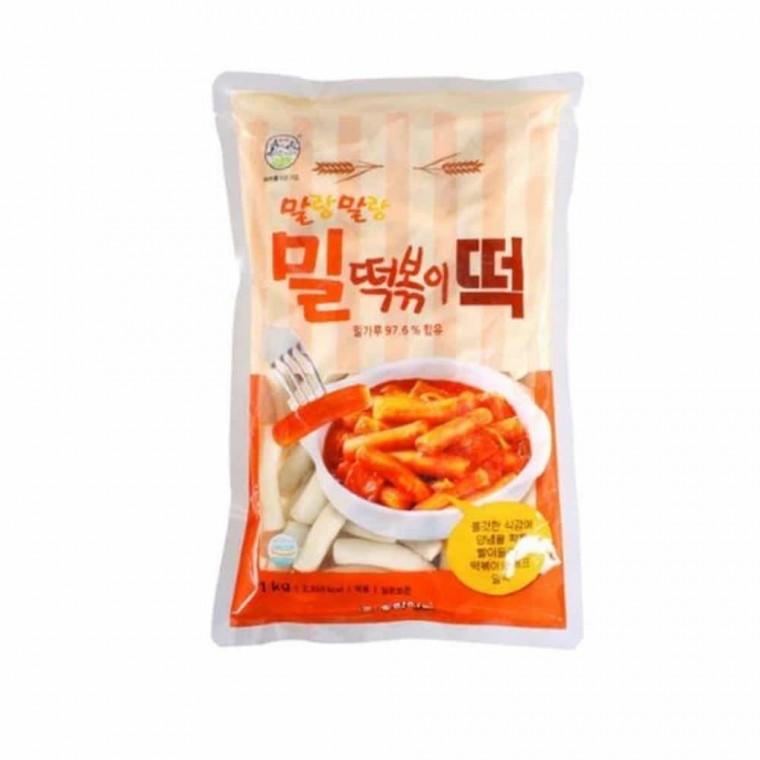 밀떡볶이 떡 1kg 떡볶이사리 떡볶이밀떡 분식떡 떡볶이용떡