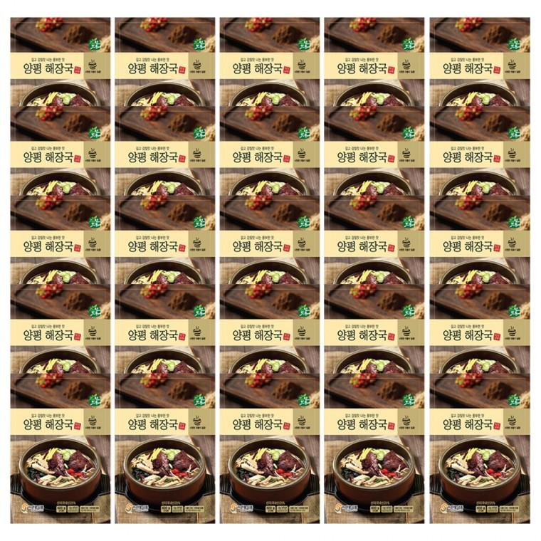 자연깃든 양평해장국 600g x 25팩 (1박스)