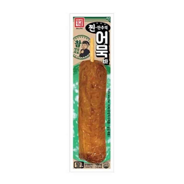 냉장 100g 10개 X 한성 찐한추억 어묵바 반찬 어린이