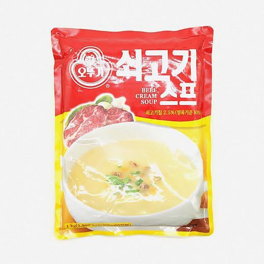 모노리빙 오뚜기 쇠고기 스프 1kg 경양식스프