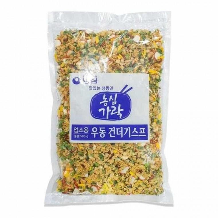 혀니추천 농심 가락 우동 건더기 500g 우동토핑